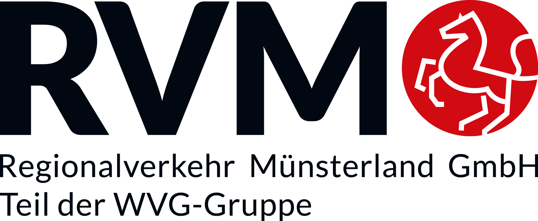 Logo der RVM Regionalverkehr Münsterland GmbH Teil der WVG-Gruppe